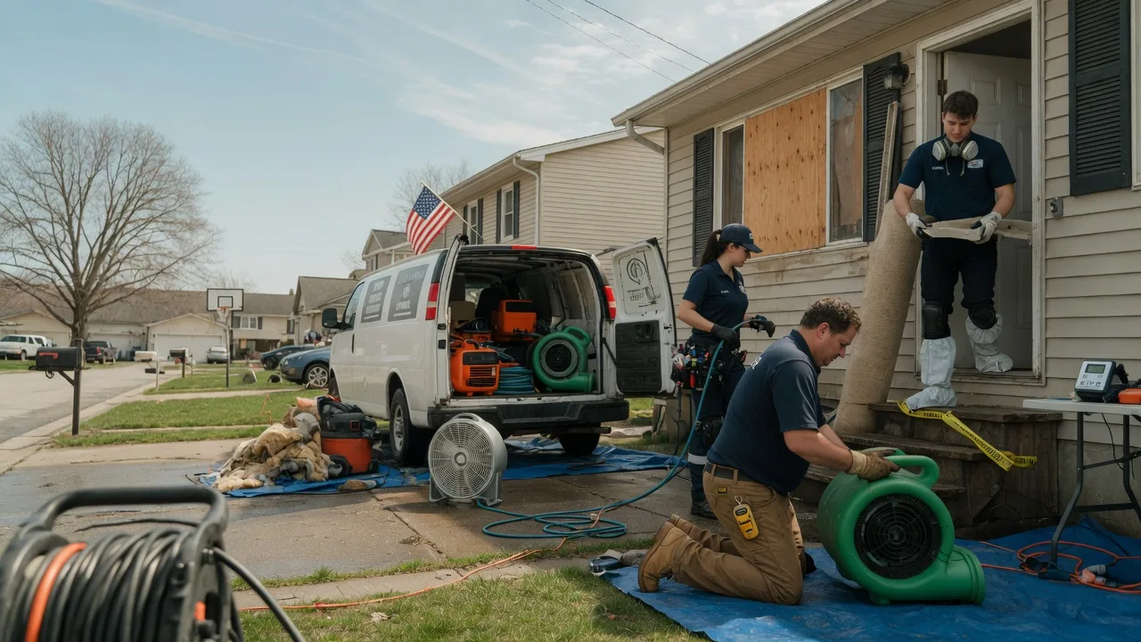 Water Damage Restoration in Mar Lin, PA near me